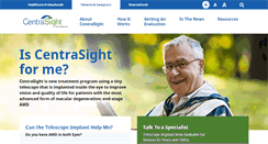 Desktop Screenshot of centrasight.com